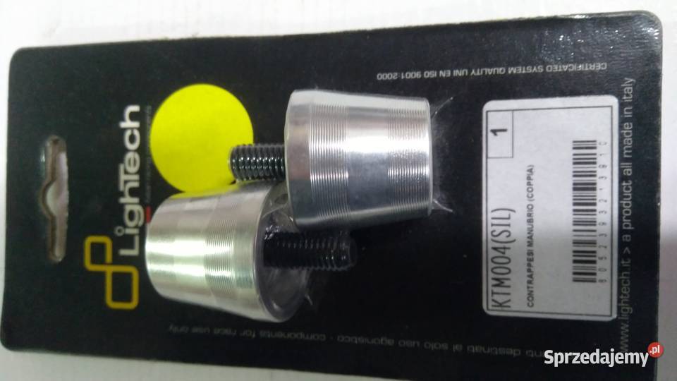Końcówki ciężarki kierownicy Lightech Kawasaki sprzedam