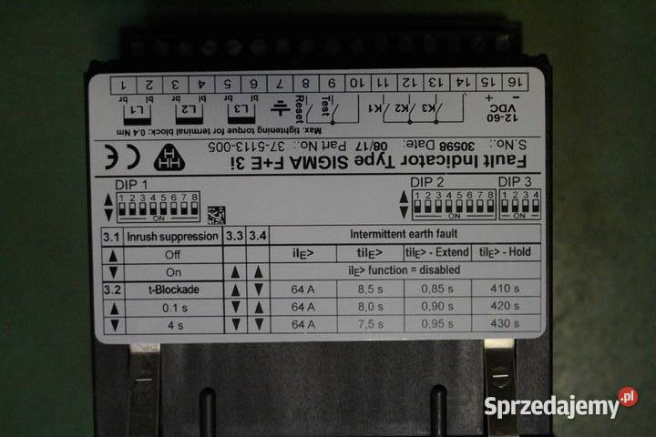 Sygnalizator zwarcia SIGMA FE 3i V375113005 Elektryka i akcesoria Włoszczowa