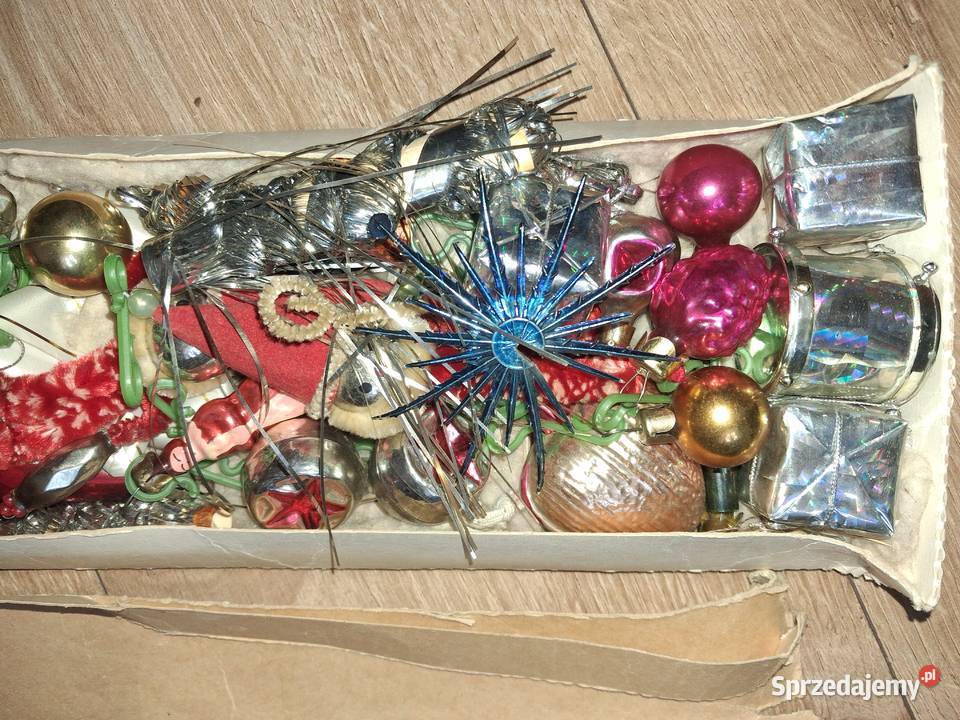 ZABYTKOWE BOMBKI CHOINKOWE 1923 Świerzawa
