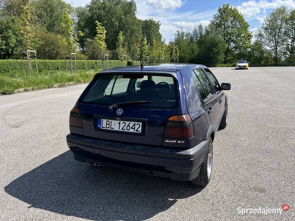 VW Golf 3 GT 16 101 z sekwencja LPG Rok produkcji 1996