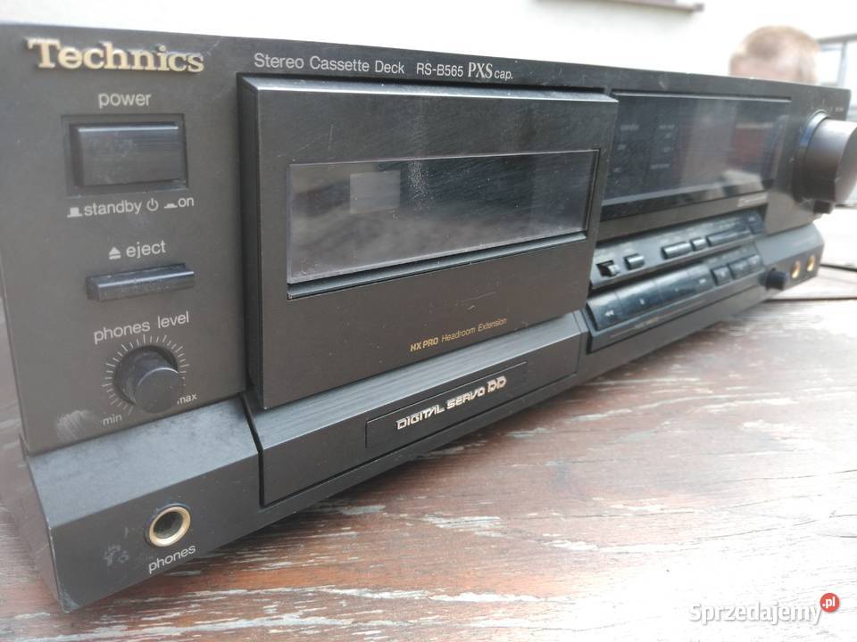 Technics stereo cassette deck RS-B565 PXS cap