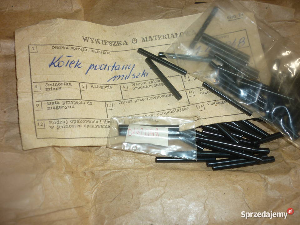 Okładki chwytu CKM wz43 Goriunow kołek podstawy Dębica