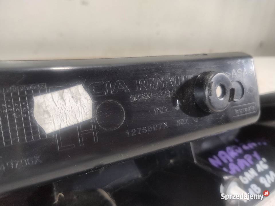 LISTWA POD LAMPE LEWY TYŁ DACIA LOGAN 11 wielkopolskie sprzedam