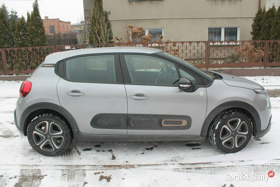 Citroen C3 III 2016 szary Ostrów Wielkopolski
