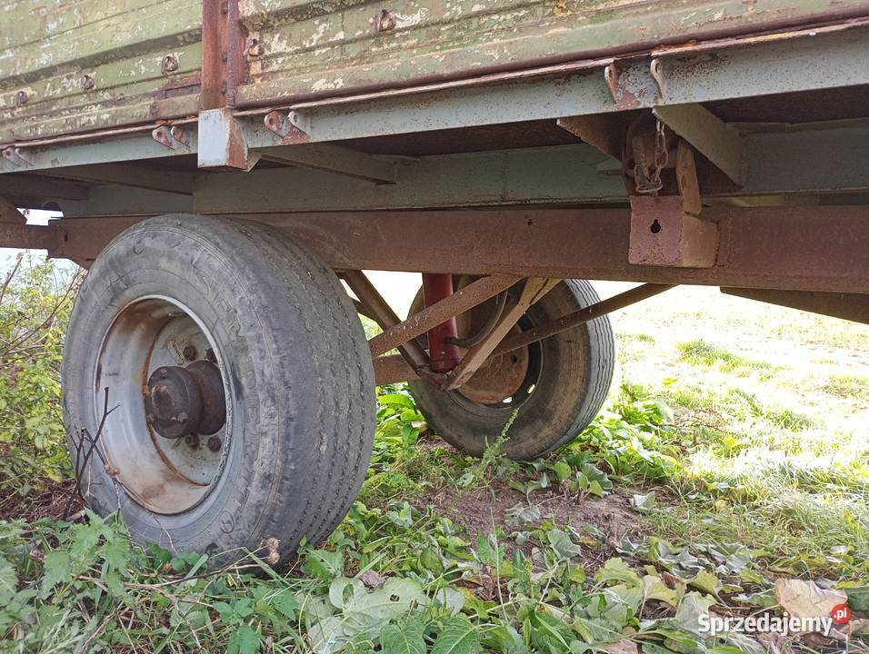 Przyczepa wywrotka jednoosiowa