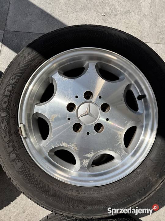 Felgi aluminiowe Mercedes W124 15 7J ET37 8LOCH Stryków sprzedam
