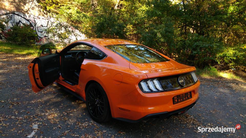 FORD MUSTANG 50 V8 450 SALON POLSKA 112020 aluminiowe felgi Zielona Góra