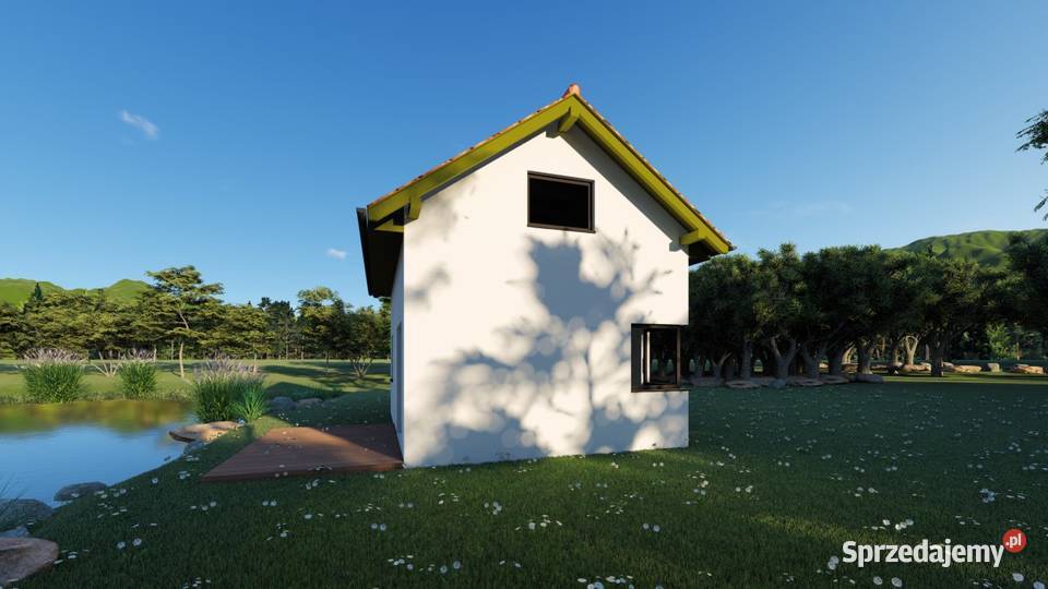 Projekt domu ZG48 na zgłoszenie bez pozwolenia Sosnowiec