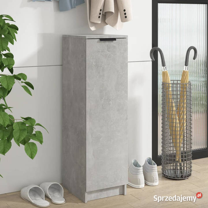 Szafka na buty szarość betonu 30x35x100 WM811434 Warszawa sprzedam