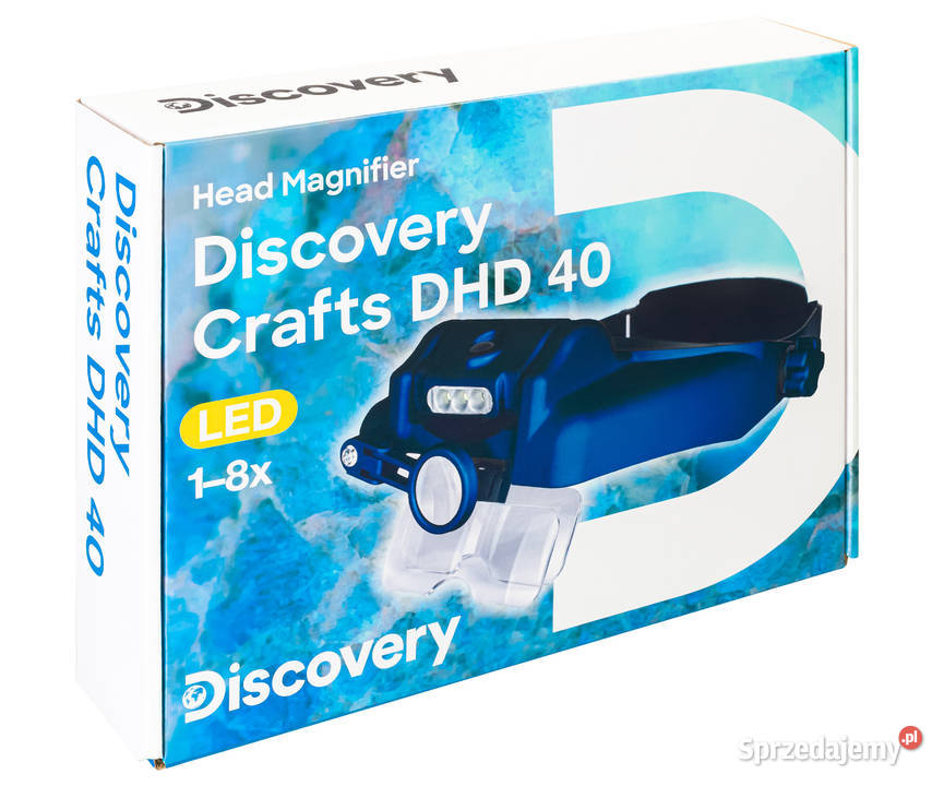 Lupa nagłowna Levenhuk Discovery Crafts DHD 40 Warszawa