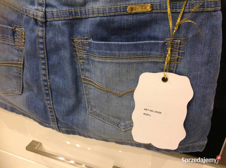 Spódnica Spódniczka Jeans Mini Damska REDIAL M Nowa Sól