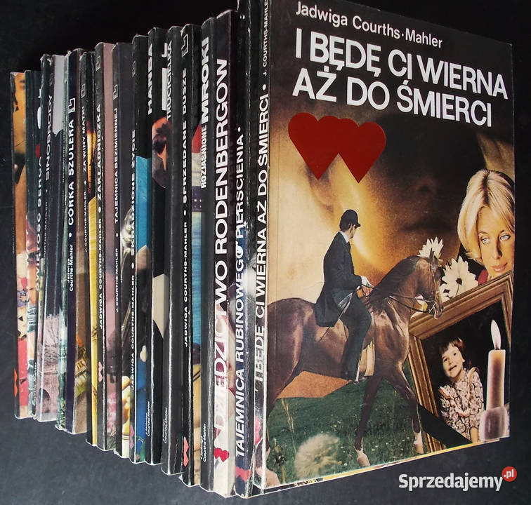 Książki Jadwigi CourthisMahler 24 tomy Limanowa