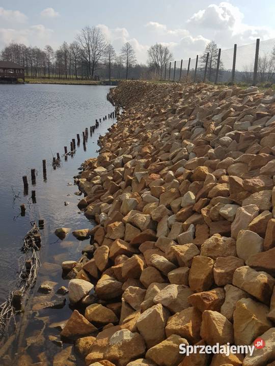 Kamień kruszywo na skarpy stawu 100300 mm Radomsko sprzedam