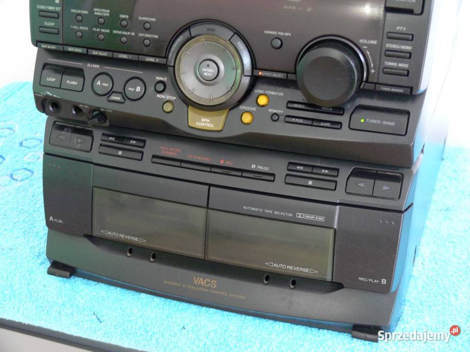 Wieża Sony HCDRX90 mocna 230 wat WYSYŁKA Jasło