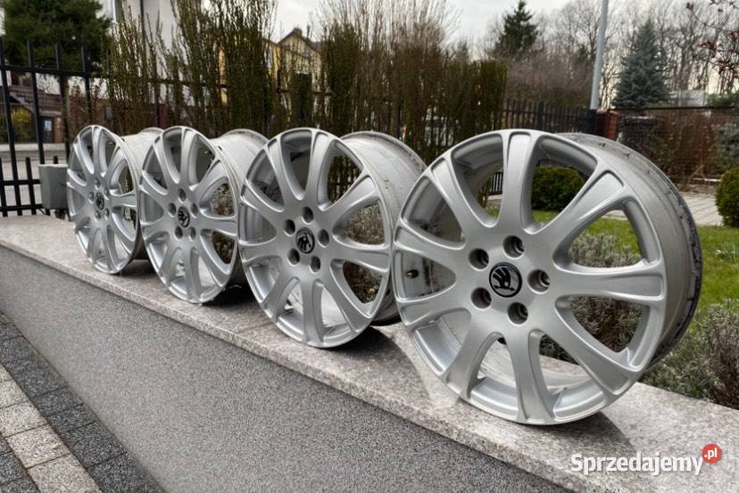 Alufelgi 17 ET54 5x112 VW AudiSkoda Octavia VRS aluminiowe Samochodowe Bolesławiec