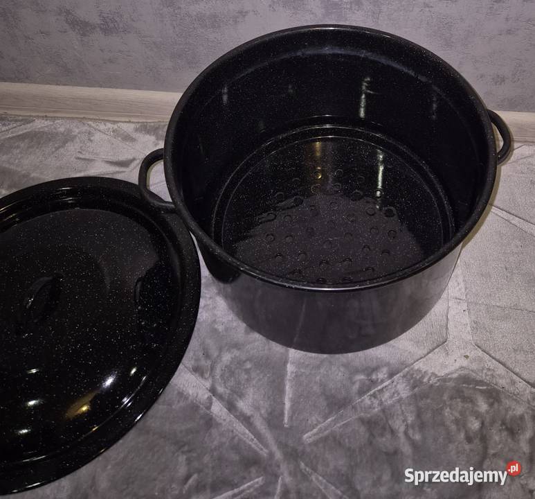 Garnek emaliowany powidlak 25 L łódzkie Łódź