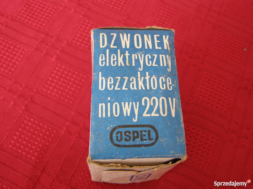 Dzwonek OSPEL PRL Międzyborów