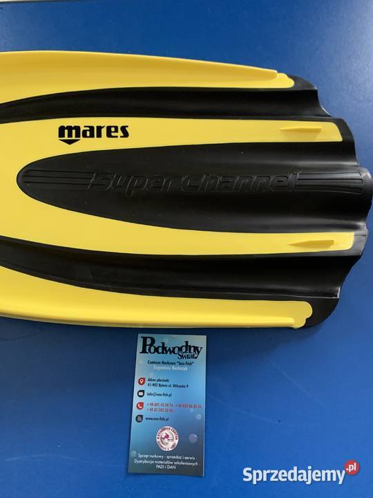 Płetwy Plana Avanti Superchannel Maresa z gumami Bytom