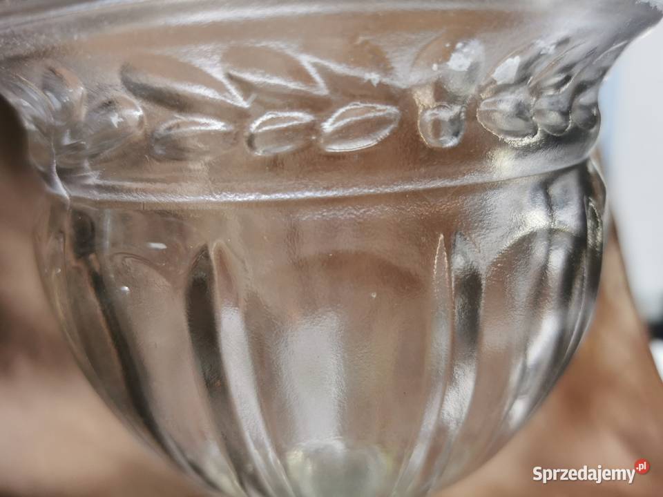 Duże gazony szklane na kwadratowej podstawie Lublin