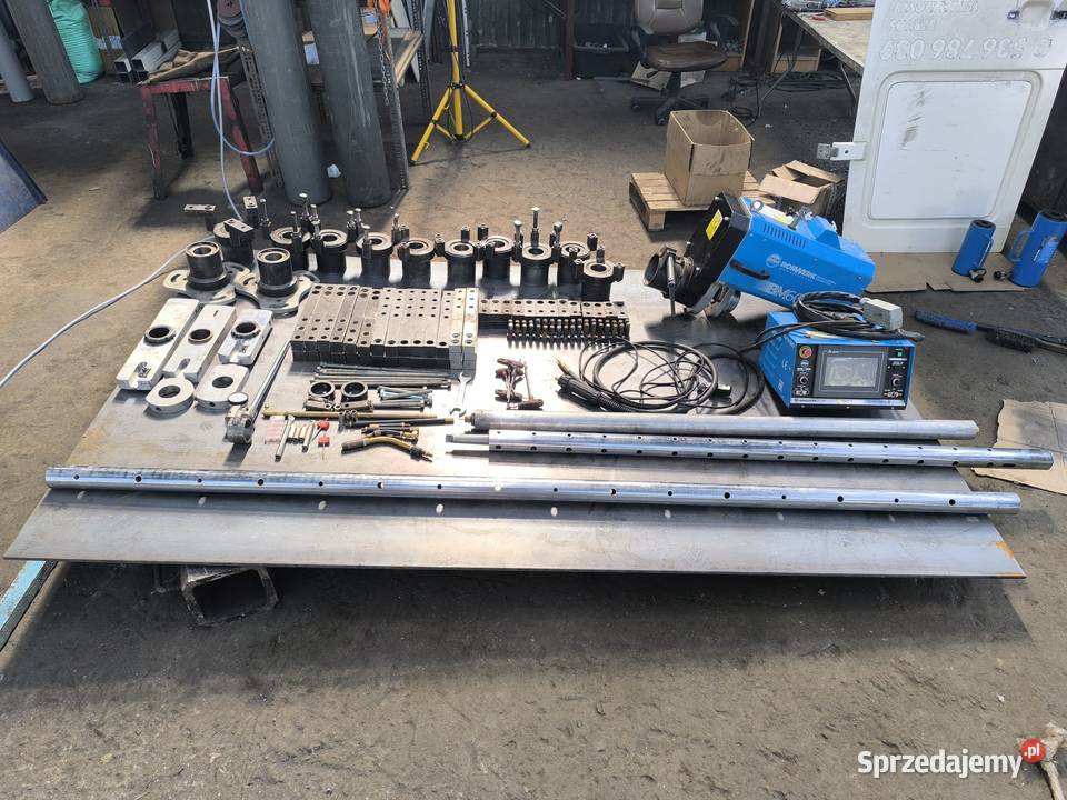 Używana mobilna wytaczarka BM60NC 62700mm zestaw małopolskie Kraków