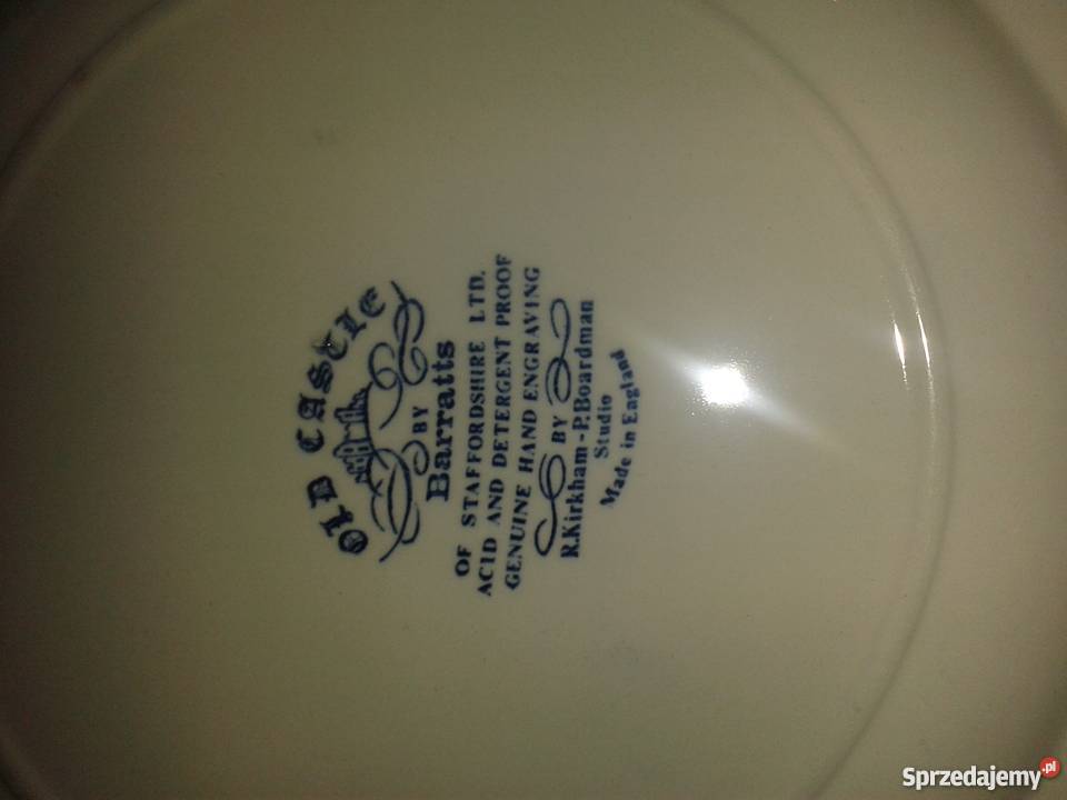 porcelana angielska Barratts Old Castle Krotoszyn