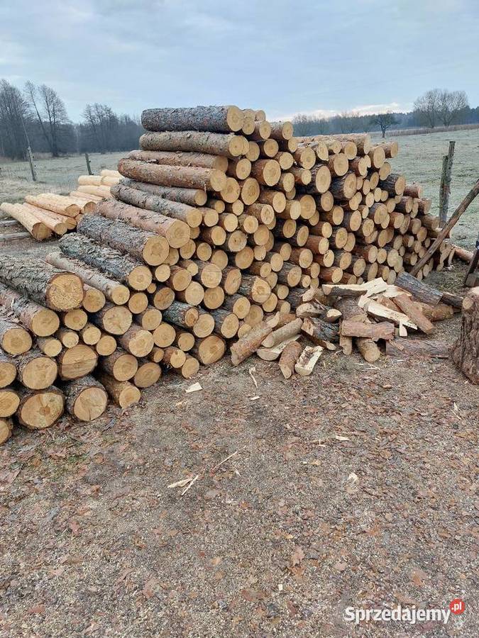 Drewno opałowe sosnowe wałki Sadowne