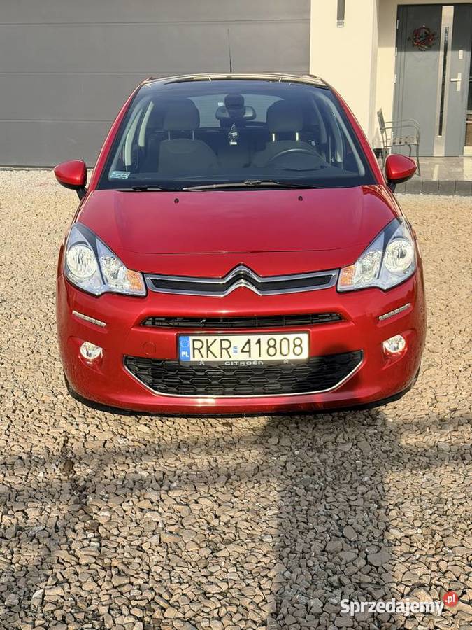 Citroen C3 12 benz Automat Panorama 2015r Niski Krosno