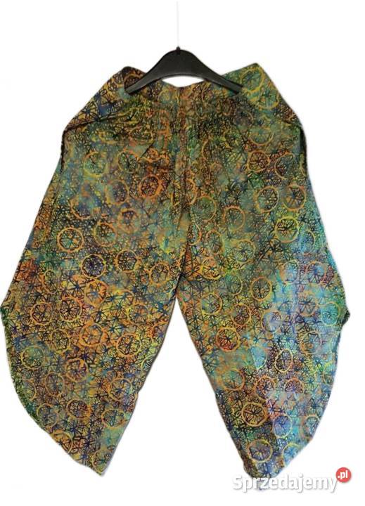 Tropikalne Egzotyczne Spodnie 34 Bali Bohemian Kudowa-Zdrój