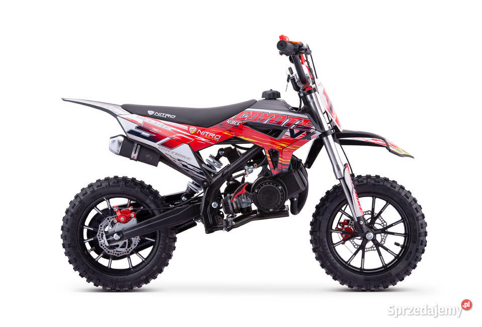 Coyote 50cc cross spalinowy VX Hydraulic koła 10 Alkomaty i ustniki Lublin
