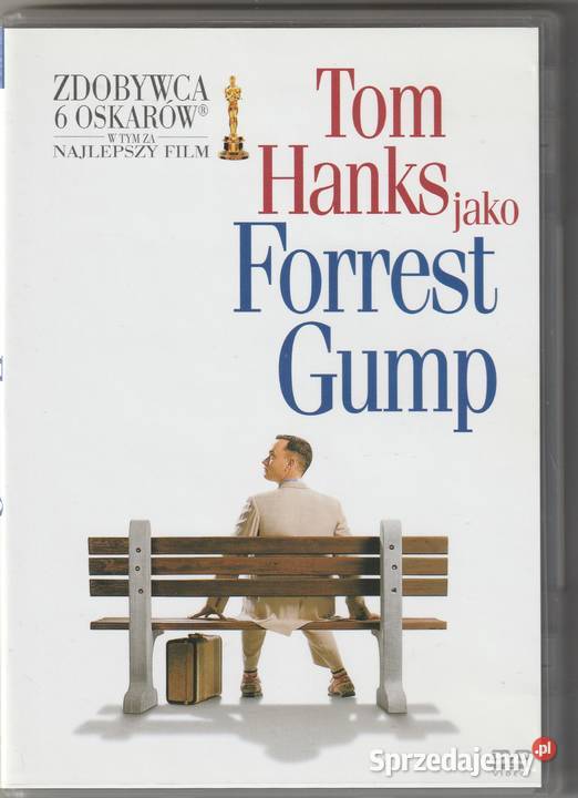 Forrest Gump Tom Hanks DVD Pruszków