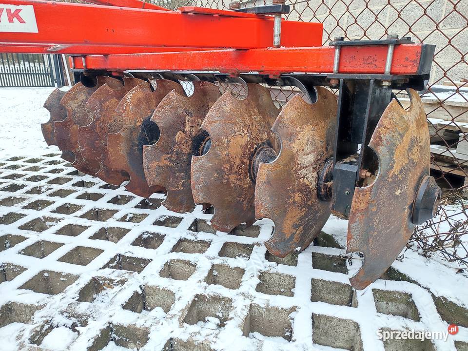 Brona talerzowa Strumyk 2x8 18m talerzówka nieuszkodzony Brony łódzkie Głowno