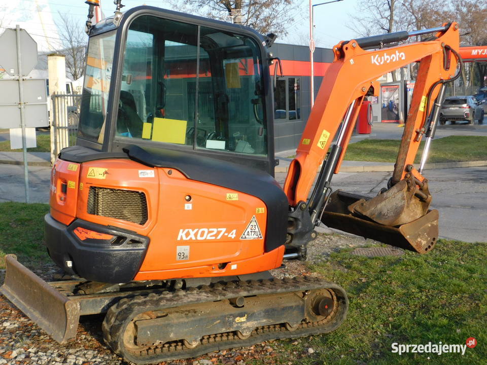 mini koparka Kubota kx0274 2020 Kraków