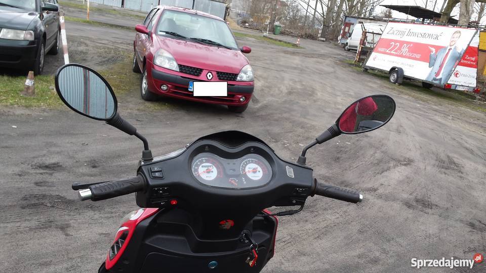 Skuter Benzer Barnet 4t kupiony w polskim salonie kujawsko-pomorskie Włocławek