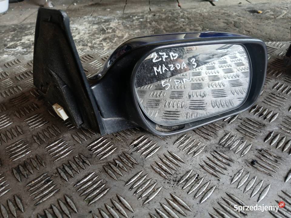 Lusterko prawe elektryczne mazda 3 BK lak 27B 5 Radłów