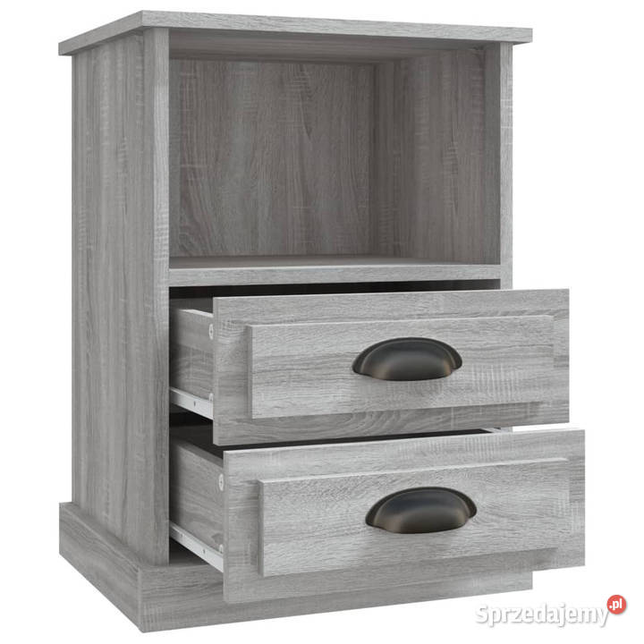 Szafka nocna szary dąb sonoma 43x36x60 WM816340