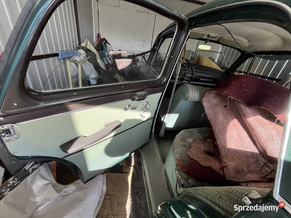 Mercedes Ponton 1961 bez silnika i skrzyni śląskie Tarnowskie Góry