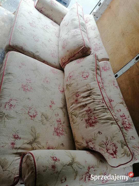 Sofa dwuczęściowa z poduszkami szerokość 220 Meble kujawsko-pomorskie Toruń