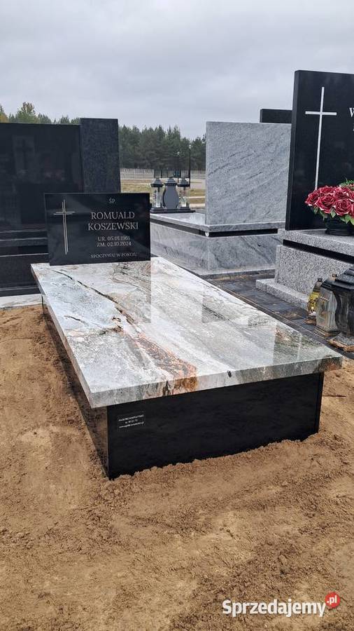 NAGROBKI POMNIKI Z KOMPOZYTU Nowe Grodziczno