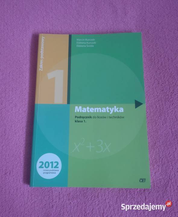 Matematyka - podręcznik do liceów i techników wyd. Pazdro
