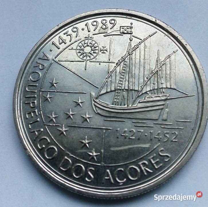 AZORY100 ESCUDOS1989 rDUŻA2 Legionowo