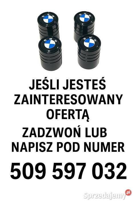 BMW NAKRĘTKI SOLIDNE KAPTURKI NA WENTYLE 4 Sulechów