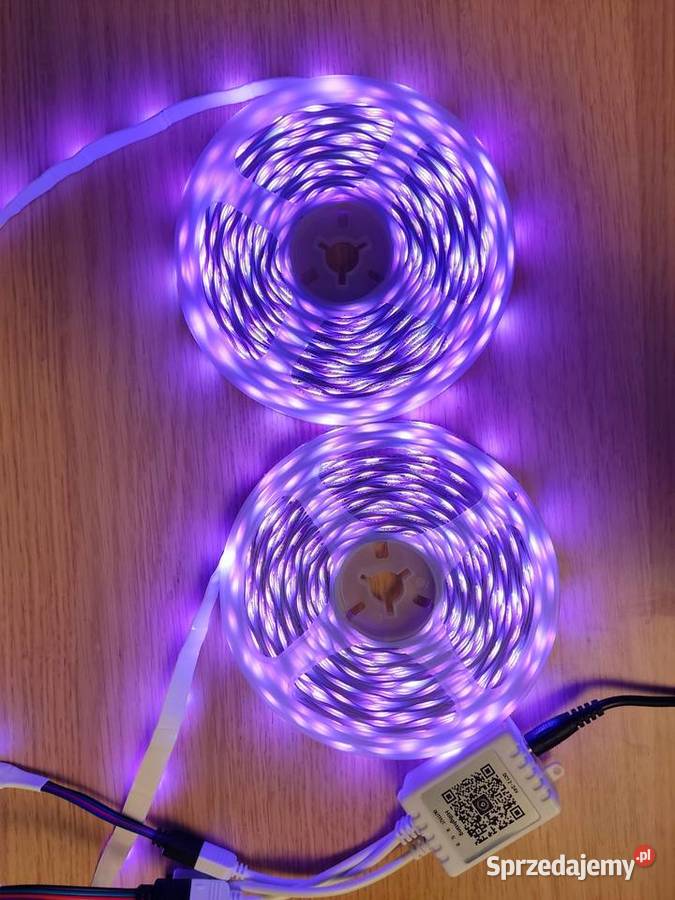 Taśma LED RGB 5050 15M Aplikacja Zestaw Pilot dolnośląskie Wrocław