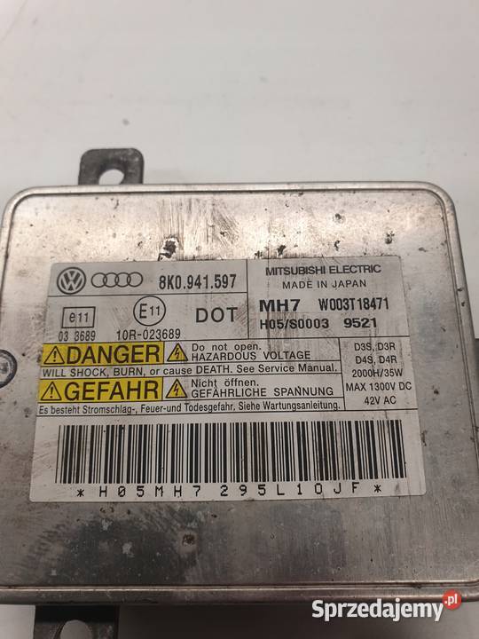 PRZETWORNICA BI XENON AUDI A4 B8 A5 Q5 8K0941597 Przystajń sprzedam