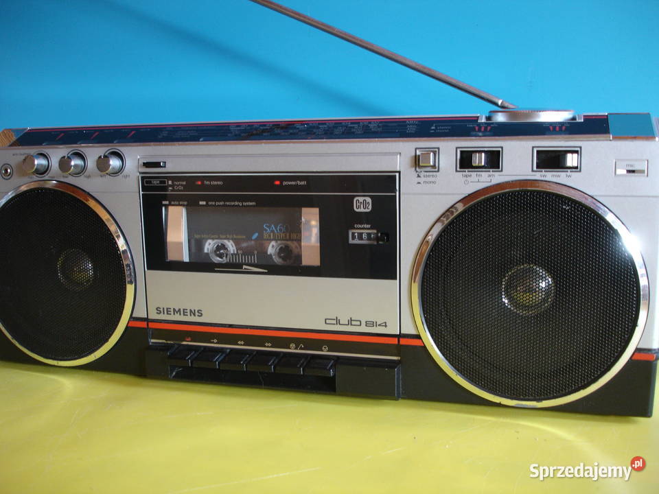 Radiomagnetofon SIEMENS CLUB RM814 lubuskie Zielona Góra