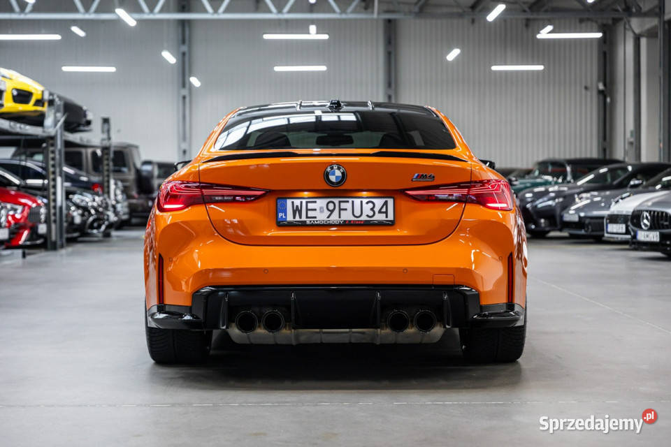 BMW M4 Competition Individual Fire Orange serwisowany w ASO Węgrzce