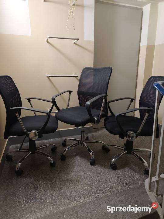 Sprzedam tanio 3 krzesła biurowe Biuro