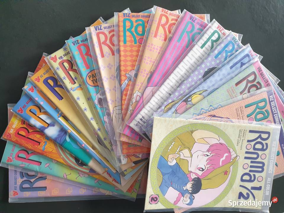 Manga Ranma 12 18 komiksów USA pomorskie Gdynia