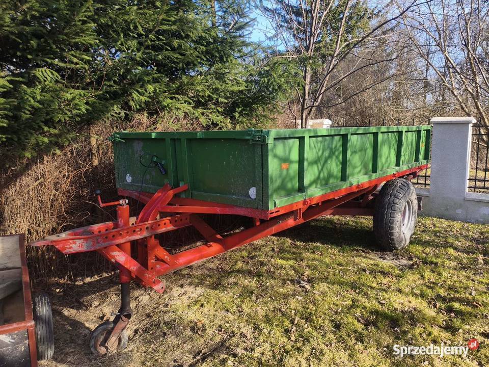 Przyczepa jednoosiowa sztywna Przyczepy rolnicze Redło