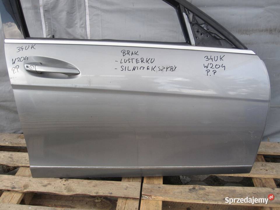MERCEDES W204 07r drzwi prawe przód