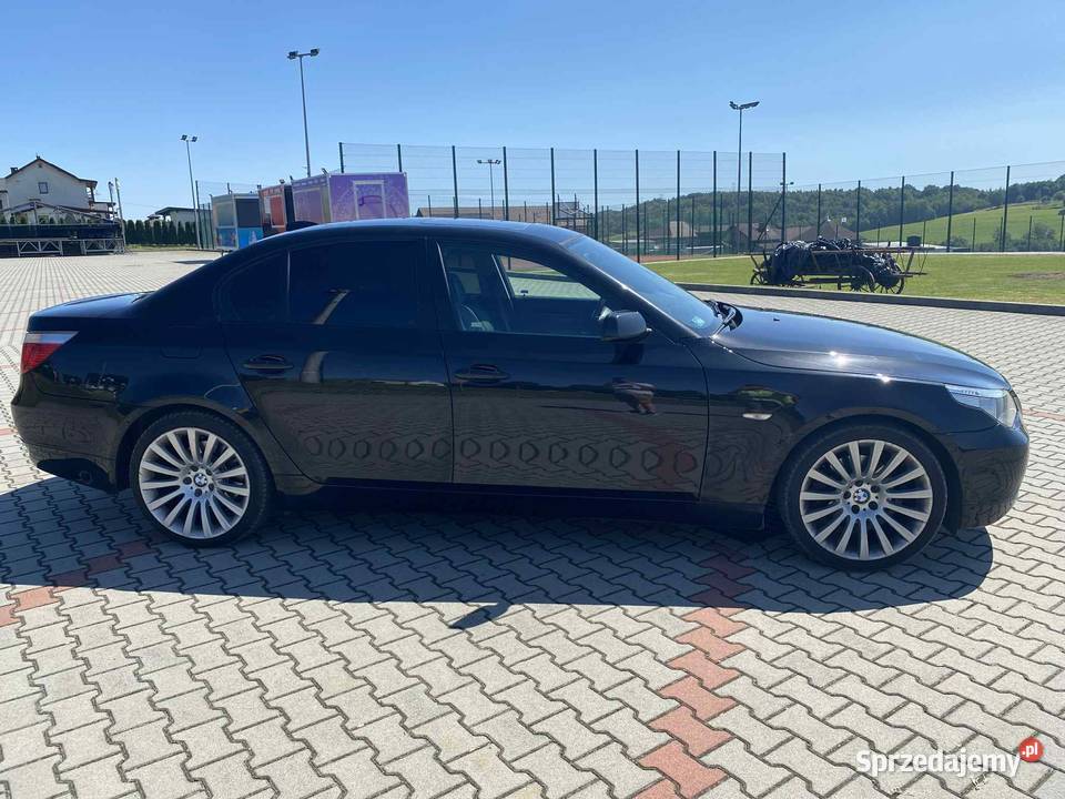 BMW E60 25l z gazem 100 bezwypadkowe oryginalny szyberdach małopolskie Brzesko